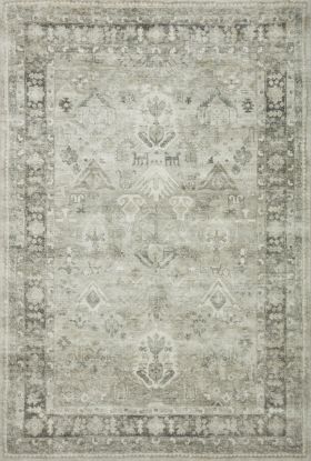 Loloi Rosette ROS-04 STEEL / GRAPHITE