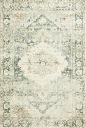 Loloi Rosette ROS-08 Teal / Ivory