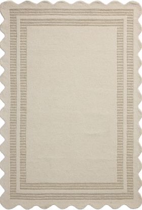 Chris Loves Julia X Loloi Scottie SCO-01 Ivory / Grey