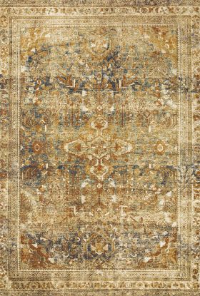 Loloi Sebastian SEB-04 LAGOON / SPICE 2'-5" x 4'