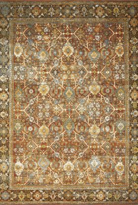 Loloi Sebastian SEB-06 RED / MULTI 2'-5" x 4'