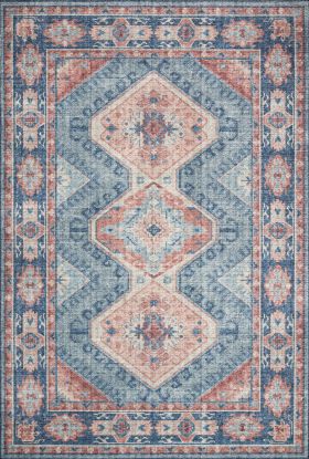 Loloi II Skye SKY-03 TURQUOISE / TERRACOTTA