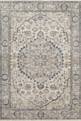 Loloi Teagan TEA-01 NATURAL / LT. GREY