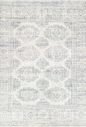 Loloi VESTIGE VQ-01 White / Indigo