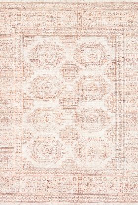 Loloi VESTIGE VQ-01 White / Persimmon