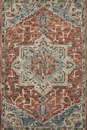 Loloi VICTORIA VK-15 RED / MULTI