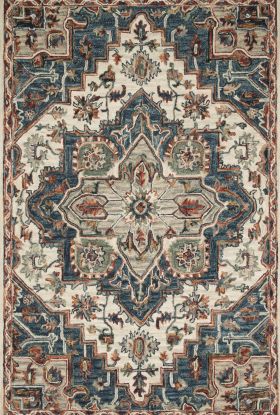 Loloi Victoria VK-16 BLUE / RED