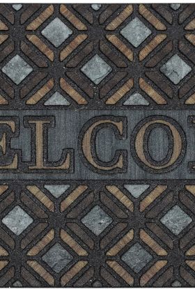 Mohawk Doorscapes Mat Kingsley Inlay Multi 1'6" x 2'6"