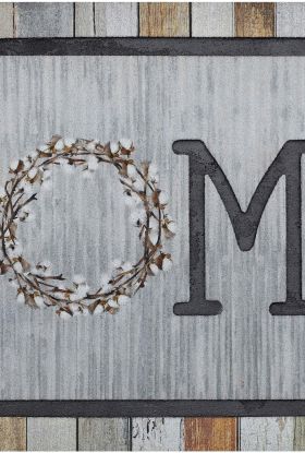 Mohawk Doorscapes Mat Homestead Wreath Multi 1'6" x 2'6"