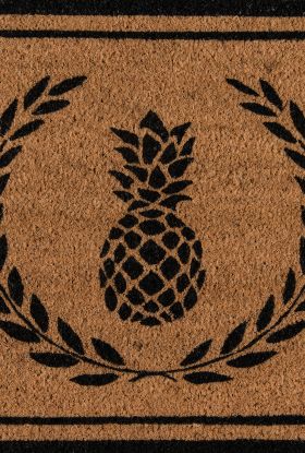 Erin Gates Park Par-1 Pineapple Black 1'6" x 2'6"