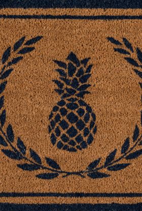 Erin Gates Park Par-1 Pineapple Navy 1'6" x 2'6"