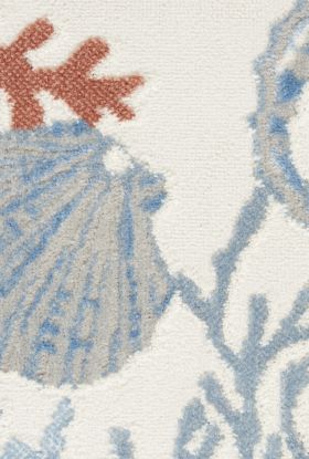 Nourison Home SEASIDE Ivory Multicolor