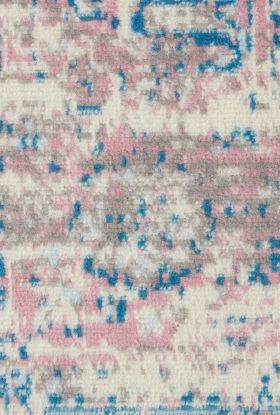 Nourison Home Grafix Ivory Pink