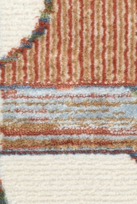 Nourison Home NORDIC Ivory Rust