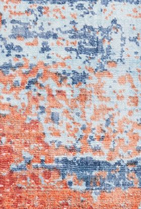 Nourison Home Safari Dreams Blue Brick 8' x 11'