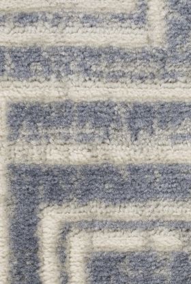 Nourison Home Serenity Home Blue Ivory