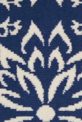 Nourison Home Jubilant Navy Ivory
