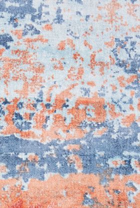 Nourison Home Safari Dreams Blue Brick 9' x 12'