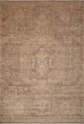 Nourison Home Silken Allure Taupe 5'6" x 8'