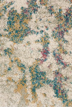 Nourison Home Fusion Cream/Blue 7'10" x 10'6"