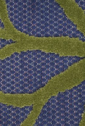 Nourison Home Aloha Navy Multicolor