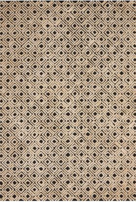 Nourison Home Deco Mod Black/Beige 5'3" x 7'4"