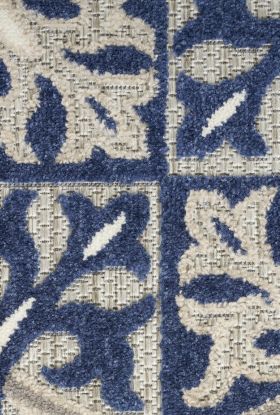 Nourison Home Aloha Blue