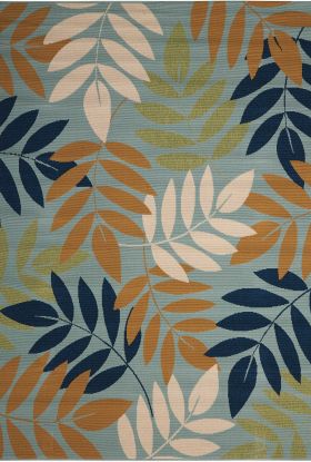 Nourison Home Caribbean Blue 3'11" x 5'11"