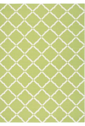 Nourison Home & Garden Light Green 7'9" x 10'10"