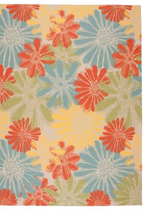 Nourison Home & Garden Ivory 7'9" x 10'10"