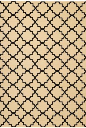 Nourison Home Grafix Cream/Black 7'10" x 9'10"