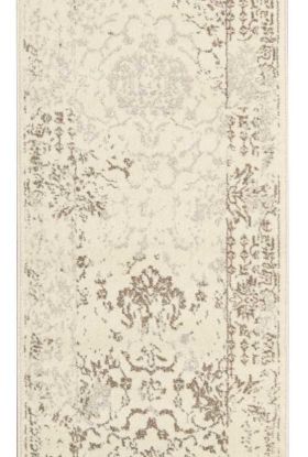 Michael Amini Glistening Nights Ivory 2'2" x 7'6" Runner