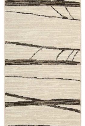 Michael Amini Glistening Nights Ivory 2'2" x 7'6" Runner
