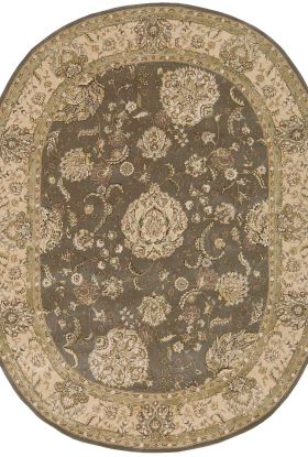 Nourison Home Nourison 2000 Grey 7'6" x 9'6" Oval