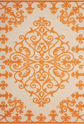 Nourison Home Aloha Orange 9'6" x 13'