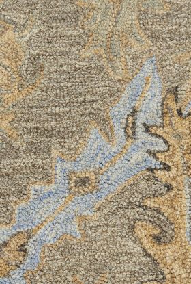 Nourison Home Azura Taupe/Blue 8' x 11'