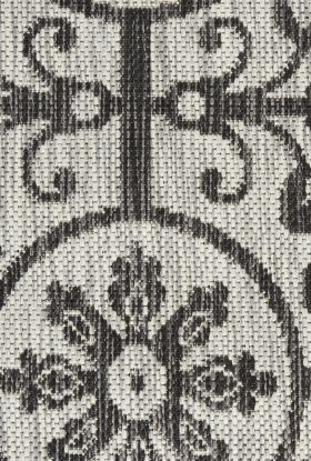 Nourison Home Country Side Ivory/Charcoal 5'3" x Round