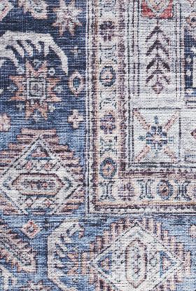 Nourison Home Grand Washables Blue Multicolor