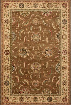 Nourison Home Living Treasures Khaki 5'6" x 8'3"