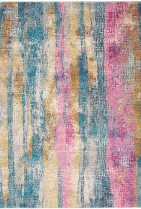 Nourison Home Passion Grey/Multicolor 5'3" x 7'3"