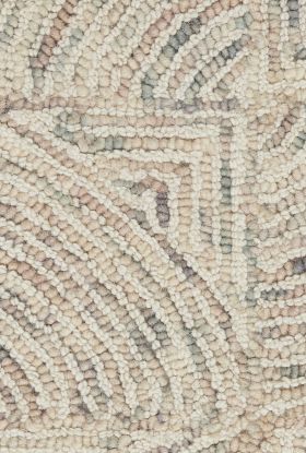 Nourison Home Interlock Ivory Multicolor