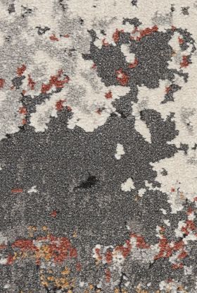 Nourison Home Tangra Grey Multicolor