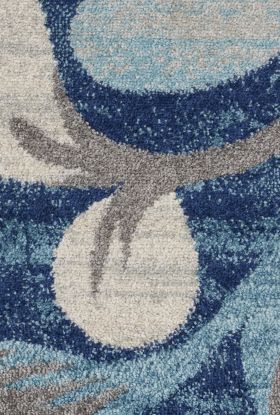 Nourison Home Tranquil Navy