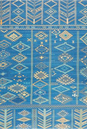 Nourison Home Madera Denim 7'10" x 10'