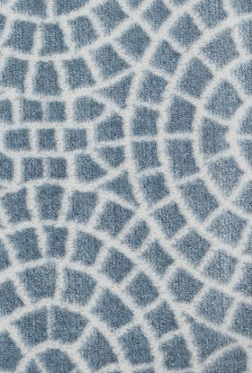 Nourison Home Urban Chic Light Blue 2'2" x 7'3" Runner