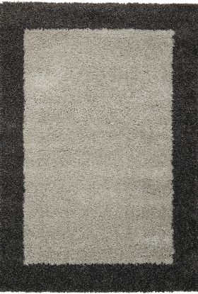 Nourison Home Amore Silver/Charcoal 5'3" x 7'5"