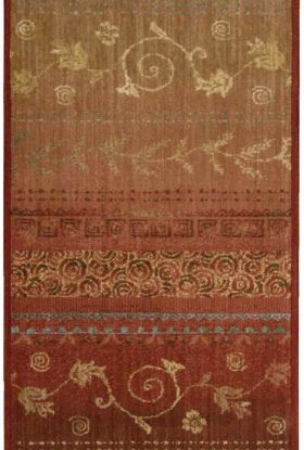Nourison Home Radiant Impression Crimson 2'3" x 8' Runner