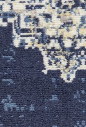 Nourison Home Grafix Navy Blue