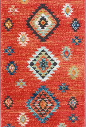 Nourison Home South Western Red 2'2" x 7'9" Runner