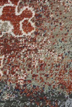 Nourison Home Artworks Seafoam/Brick 9'6" x 12'6"